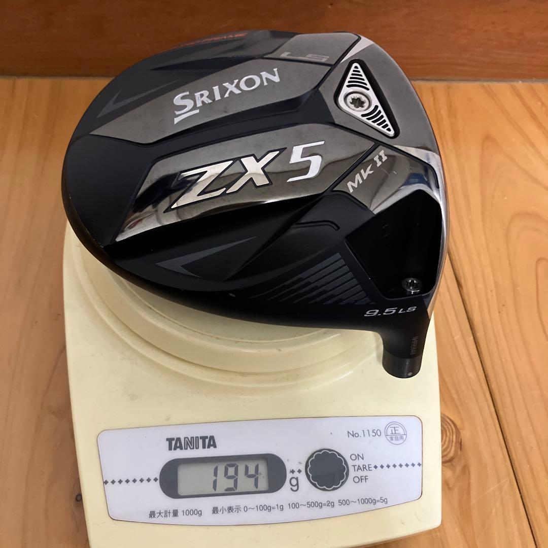 《再値下げ》スリクソンZX5 Mk2 LSドライバー ヘッド+純正ヘッドカバー