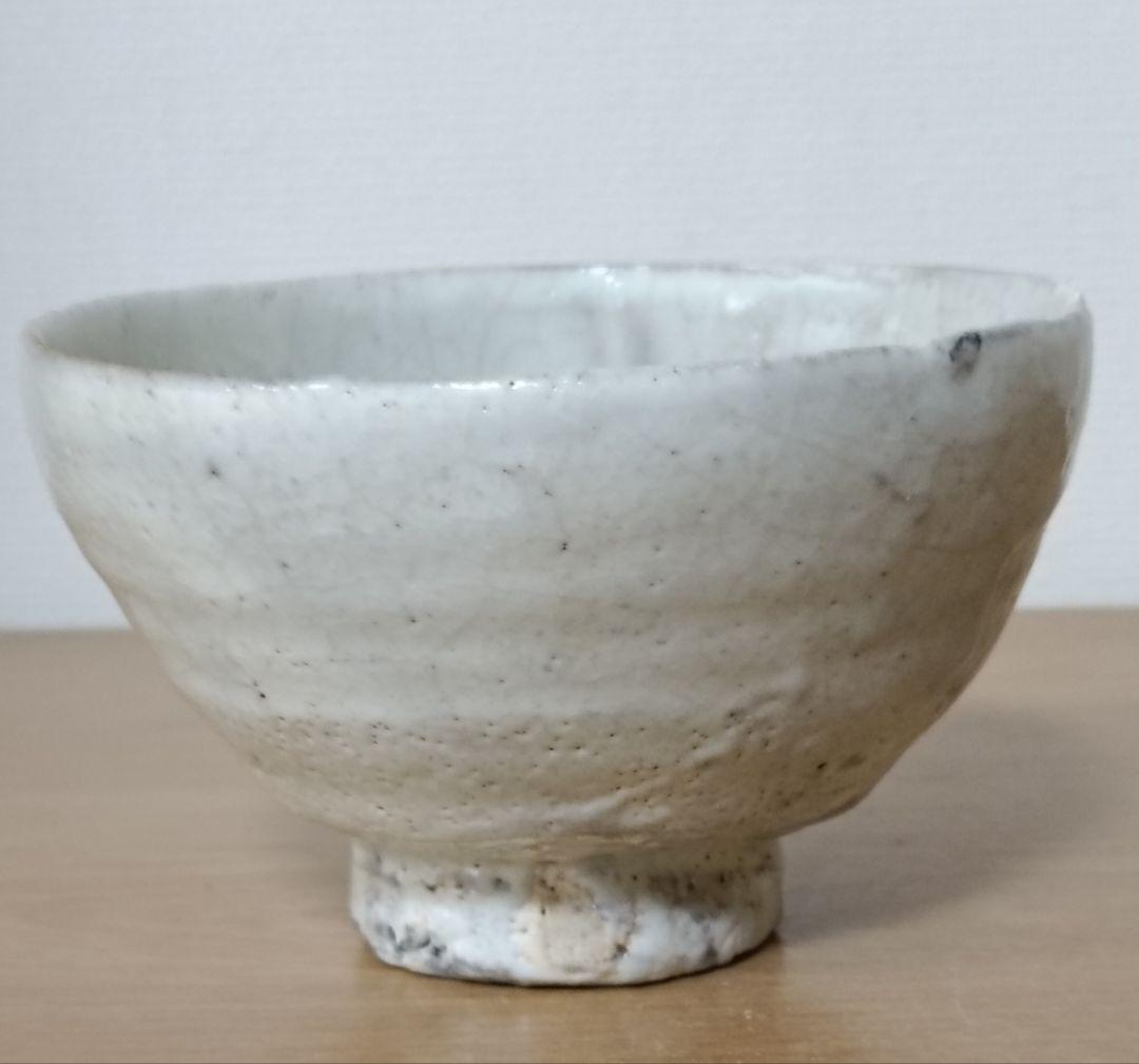 水月窯　粉引風　茶碗