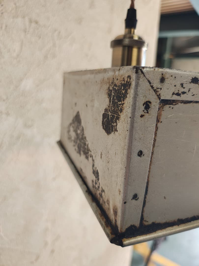 インダストリアル　シーリングライト　古道具　M0193