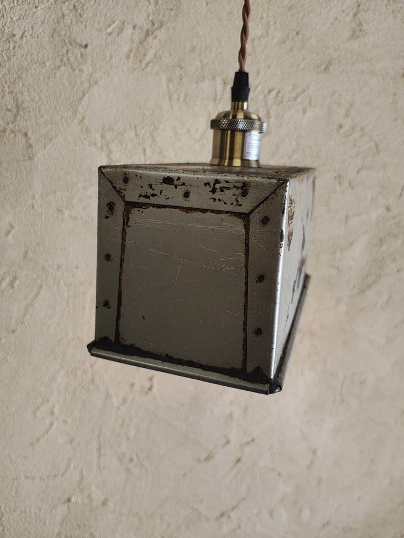 インダストリアル　シーリングライト　古道具　M0193