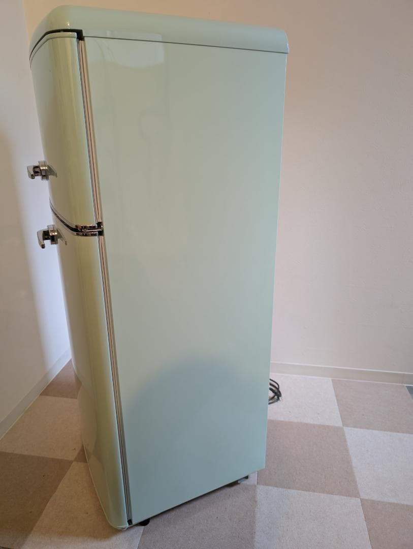 アイリスプラザ 冷蔵庫 PRR-122D-LG（2021年製） 2ドア