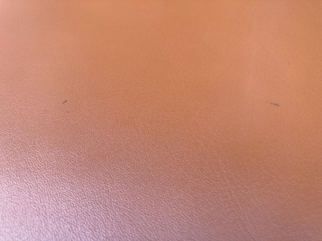 良品・現行☆旭川‐カンディハウス／ボルス／オットマン・スツール／キャメルレザー