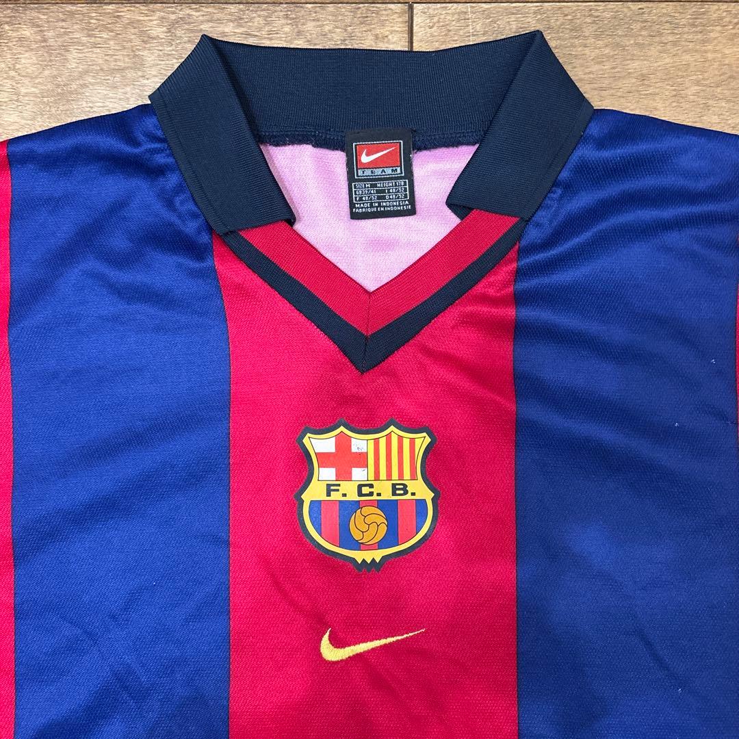 【美品】バルセロナ クライファート ユニフォーム 98-99 ナイキ M