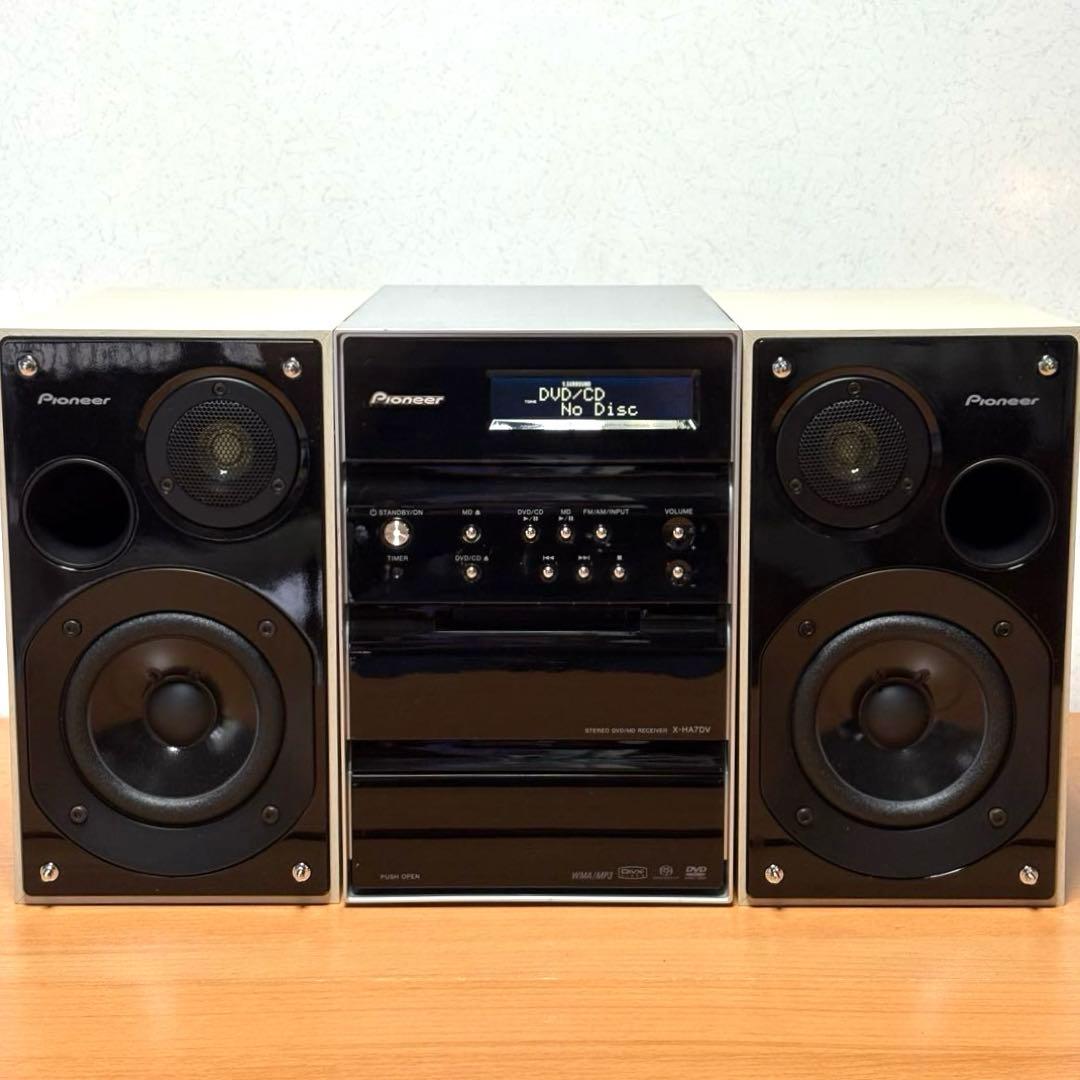 Pioneer X-HA7DV CD MD DVD ミニコンポ パイオニア