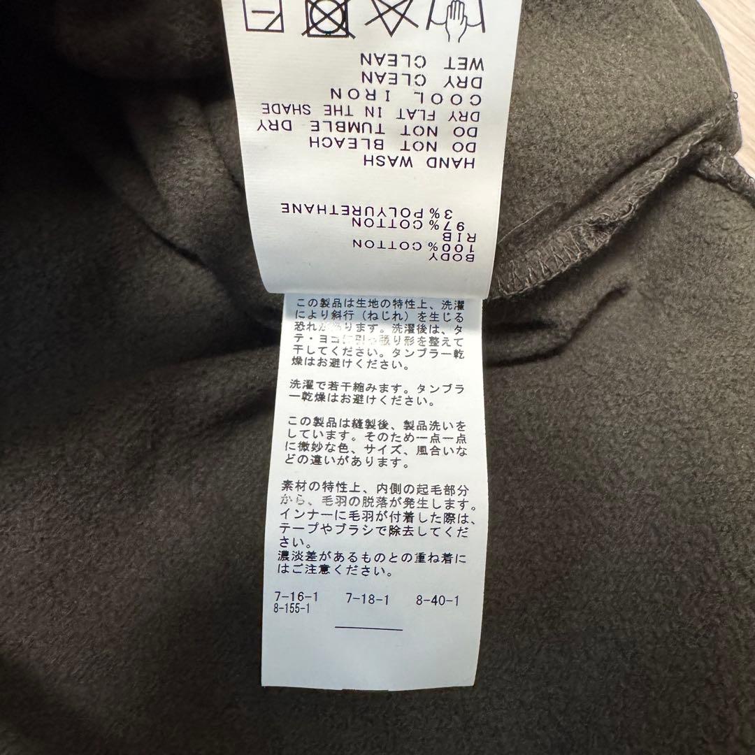 【FRAMeWORK】ラグランポンチョスウェット　新品