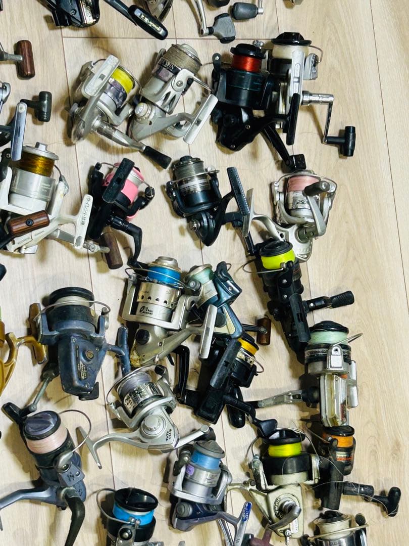 スピニングリール セット 96個 ジャンク