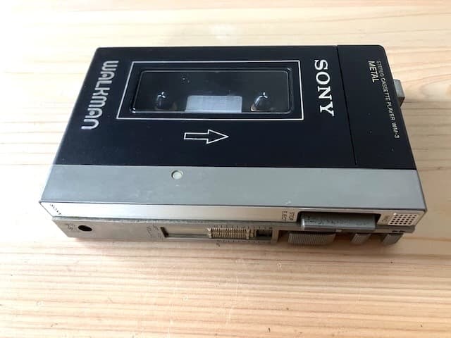 超希少美品 高音質 整備済完全動作品 SONY WM-3 新品ヘッドホン付