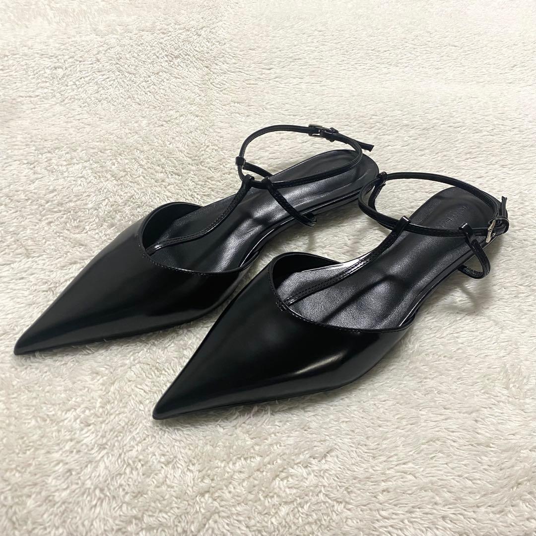 極美品　TONY BIANCO トニービアンコ　Tストラップシューズ　サイズ6