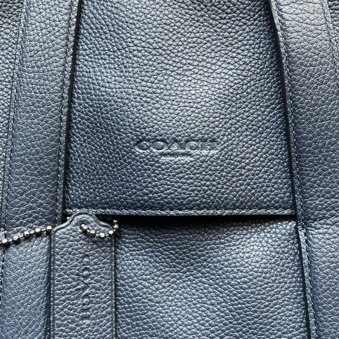 COACH コーチ　ネイビー ビジネスバッグ