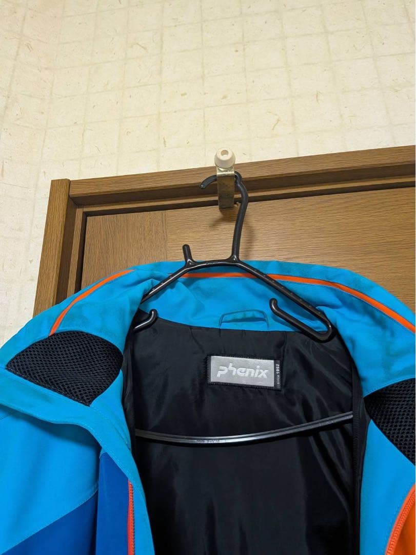 fenixスキーウェア上下　青/オレンジ 上:Sサイズ　下:Mサイズ