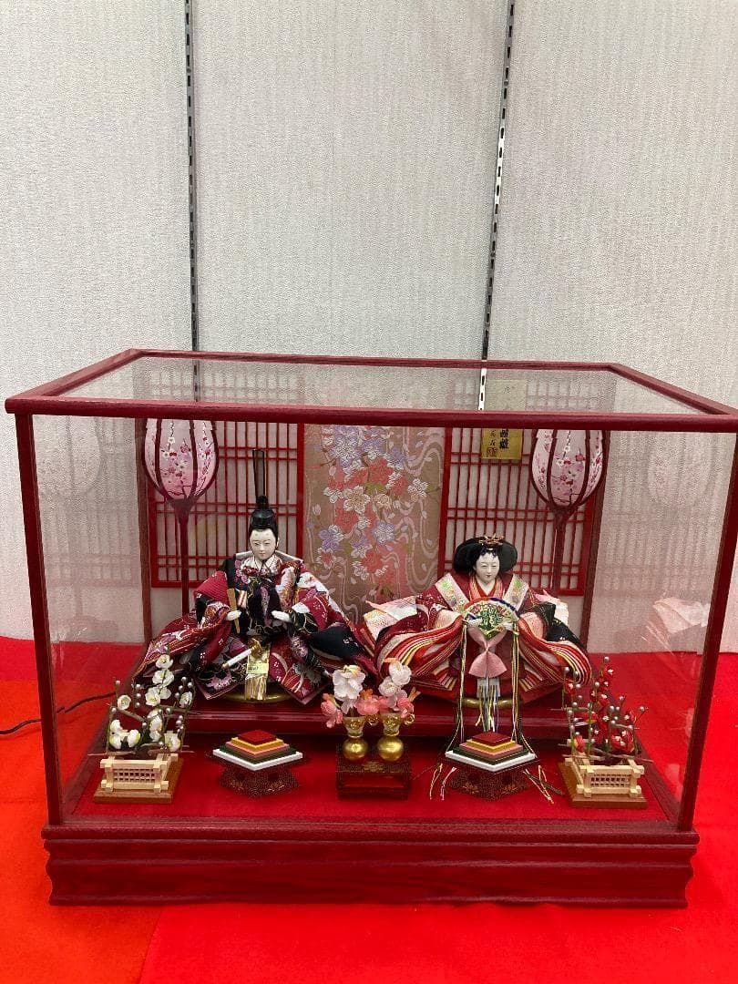 K17 豪華！訳あり特価！親王ケース　ひな人形ケース　親王ケース　三月ケース