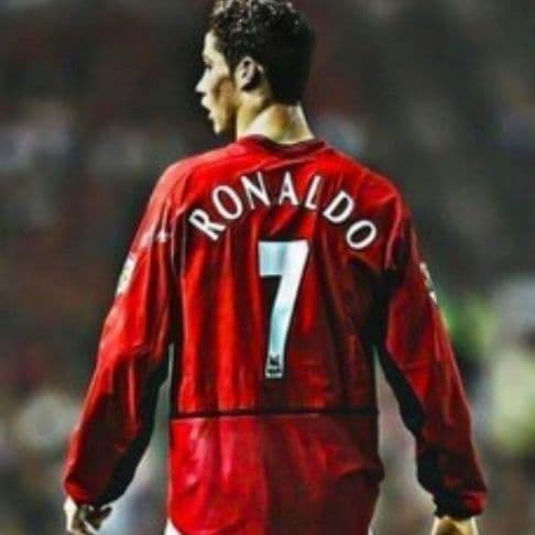 【激レア】マンU クリロナ 03/04 ユニフォーム Mサイズ