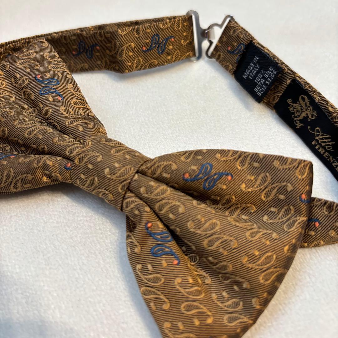 [イタリア製] 総額3.5万円　蝶ネクタイ・チーフ セット