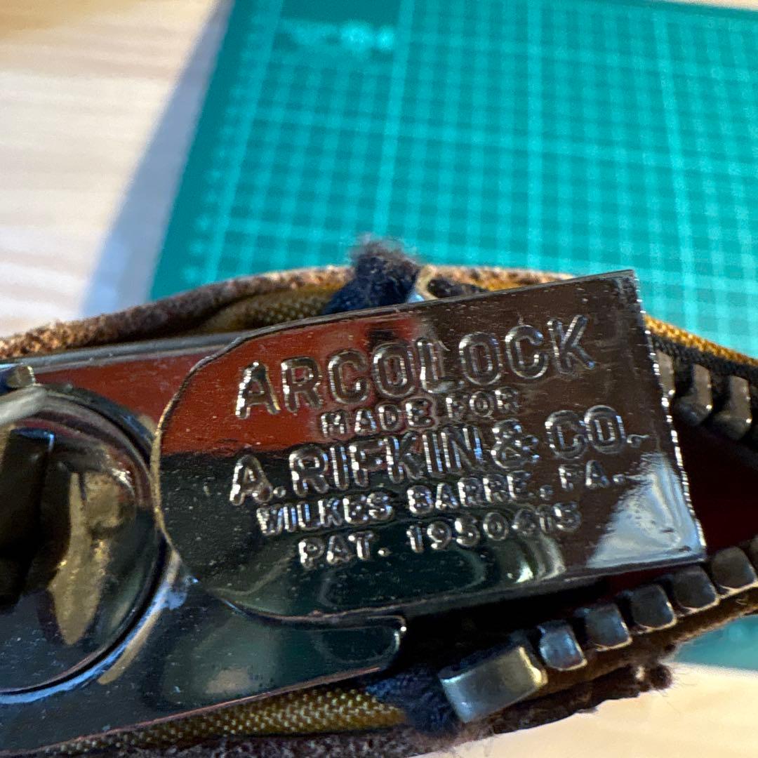 バンクポシェット　鍵付き　ビンテージ　バンクポーチ