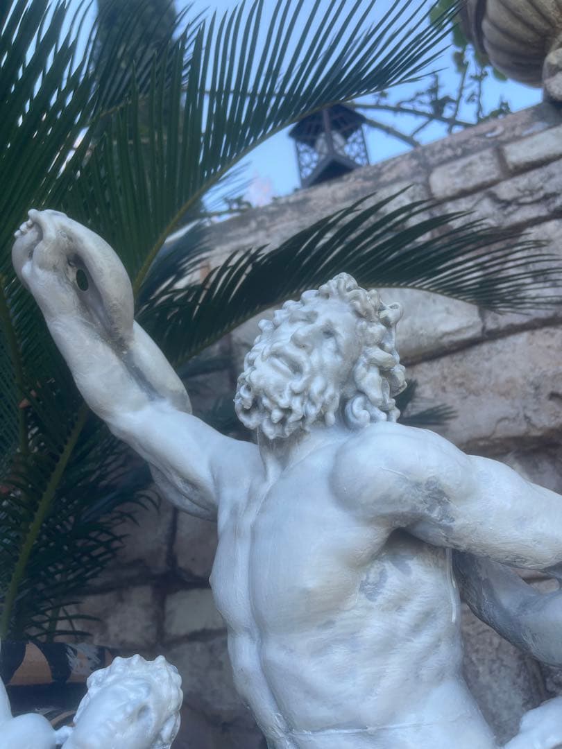 ラオコーン高さ:60cm,イタリア語:Gruppo del Laocoonte