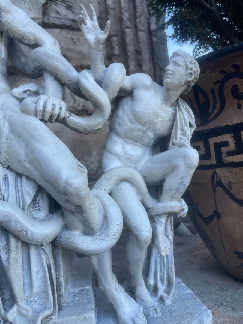 ラオコーン高さ:60cm,イタリア語:Gruppo del Laocoonte