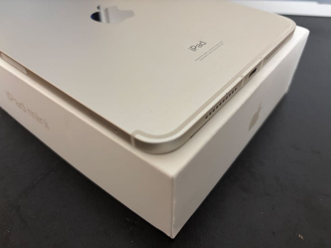 s*9様 iPad mini 第6世代 64GB WiFi+セルラー スターライ