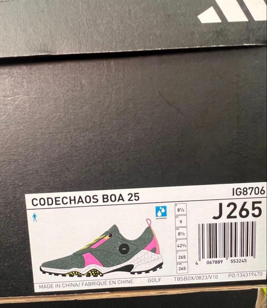 adidas CODECHAOS BOA 25 IG8706 ゴルフシューズ
