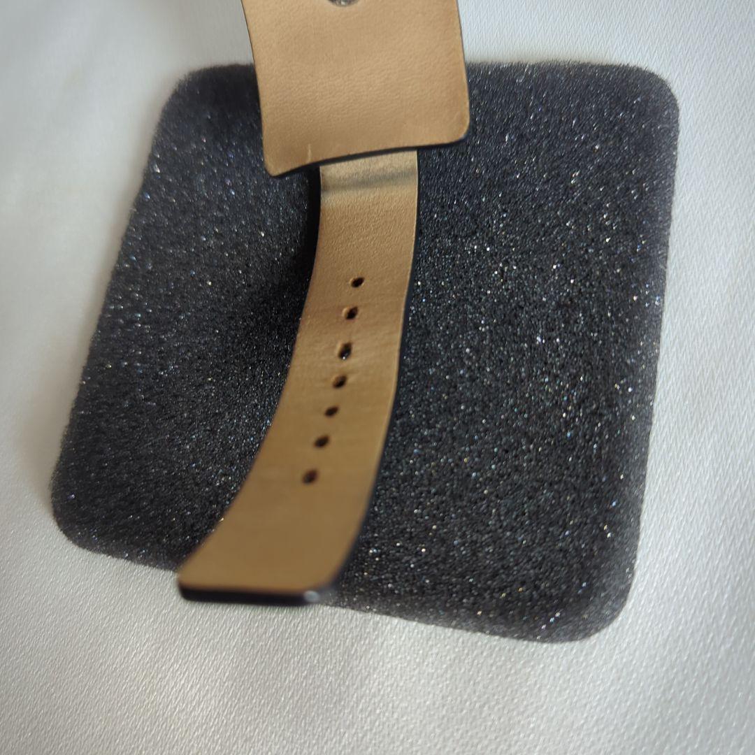 フォッシルFOSSIL BIG TIC腕時計レザーブラック美品