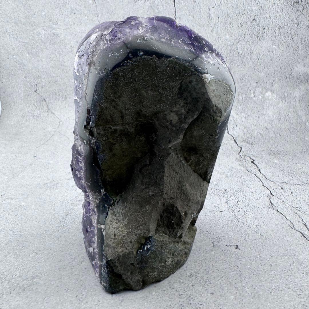 G-95アメジスト濃紫クラスター ドーム 原石 天然石 パワーストーン