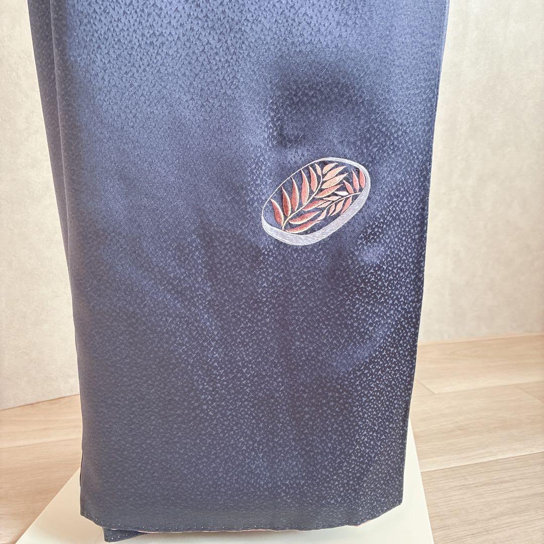 付け下げ　フルセット　着物　トールサイズ　Lサイズ　正絹　訪問着　手刺繍　N3