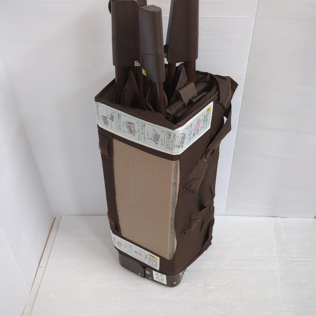 Aprica ココネルエアープラス ベビーベッド ブラウン