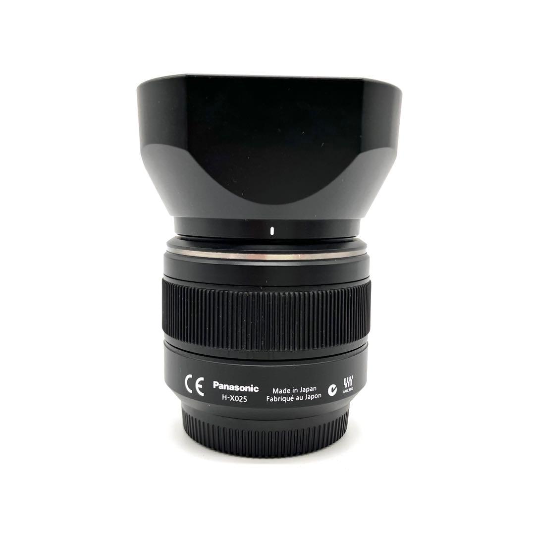 Panasonic H-X025 25mm F1.4 単焦点レンズ