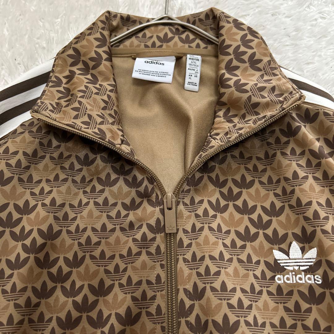 adidas ファイヤーバード モノグラム トラックジャケット トレフォイル柄