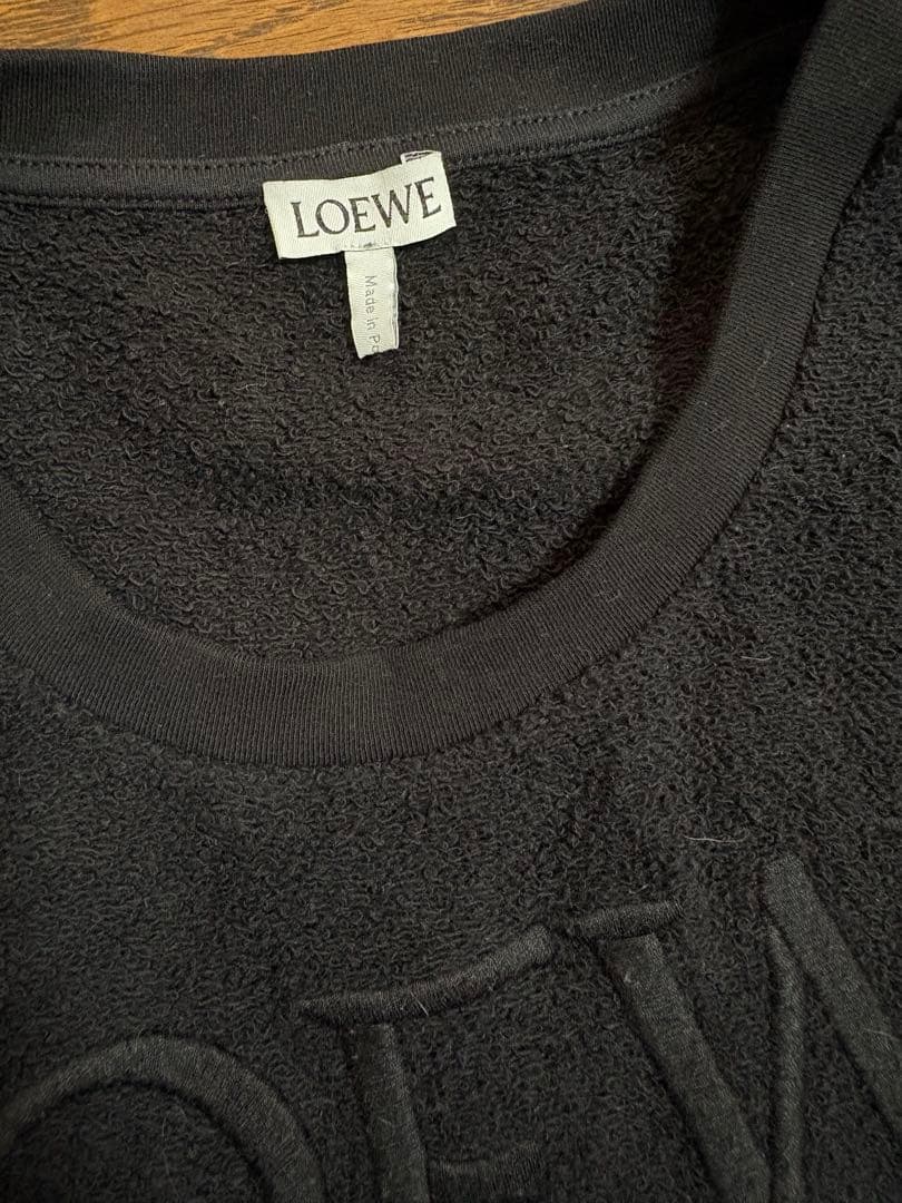 LOEWE ブラック スウェット M