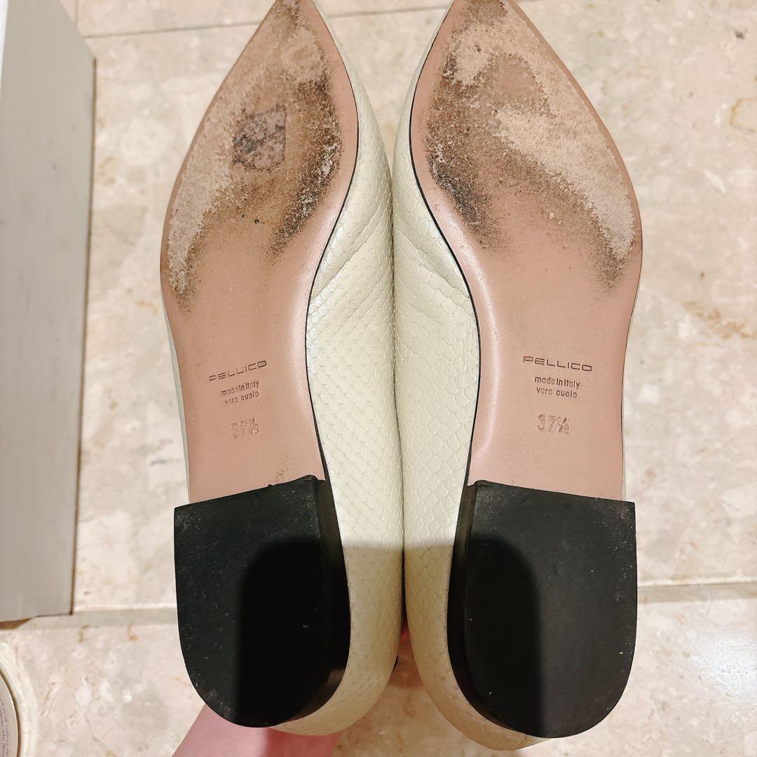 PELLICO ANIMA ポインテッドトゥパンプス 37.5