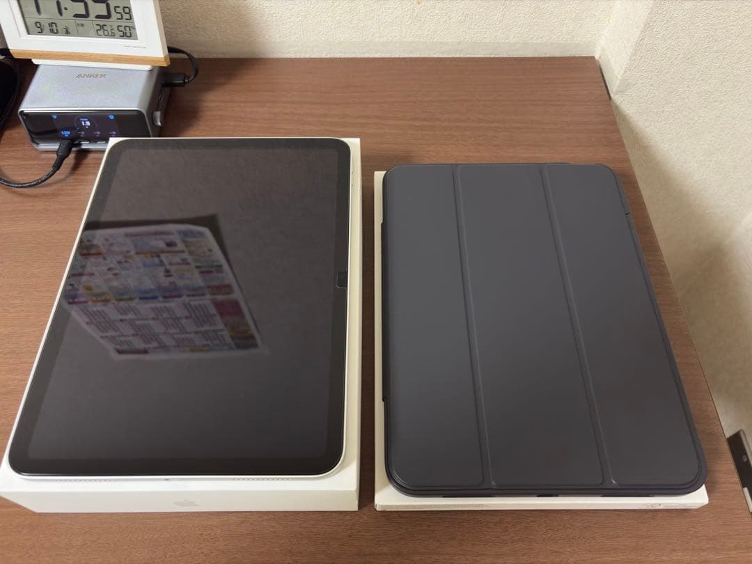 iPad 第10世代（シルバー、64GB、Wi-fi）他ケース
