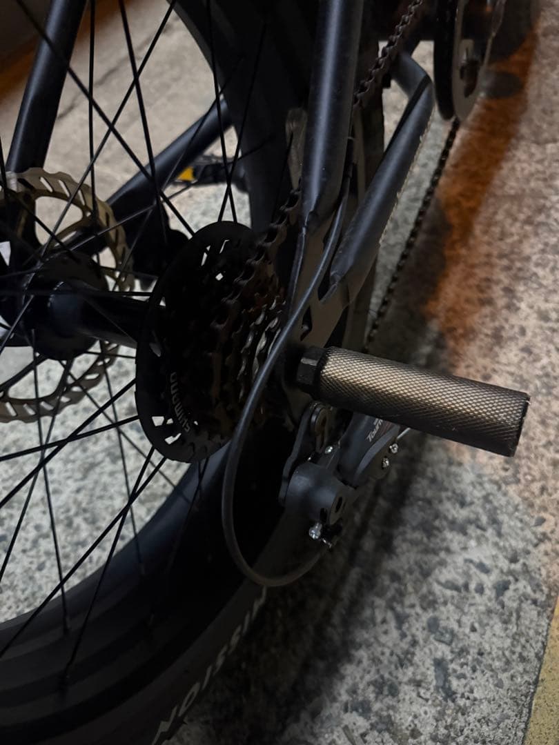 【引き取り・対面限定】bronx 20インチ　ファットバイク７段変則ギア