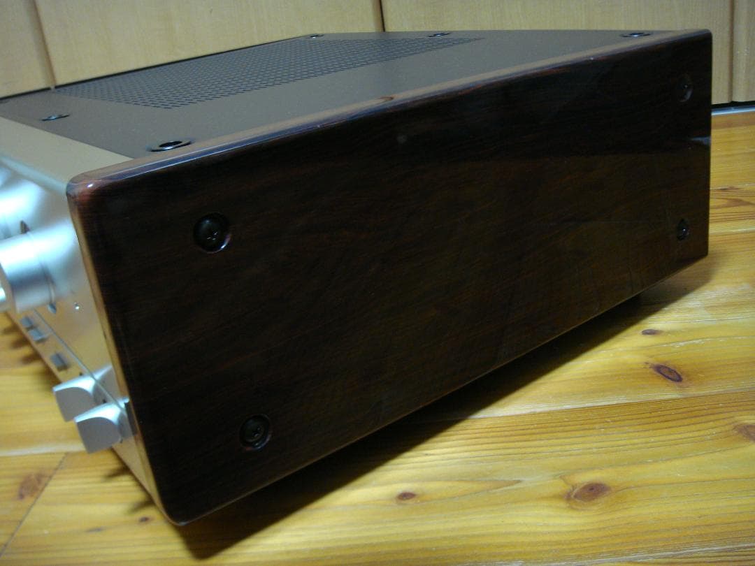 整備済 程度良 ONKYOオンキョIntegra A-917R 取説付木目パネル