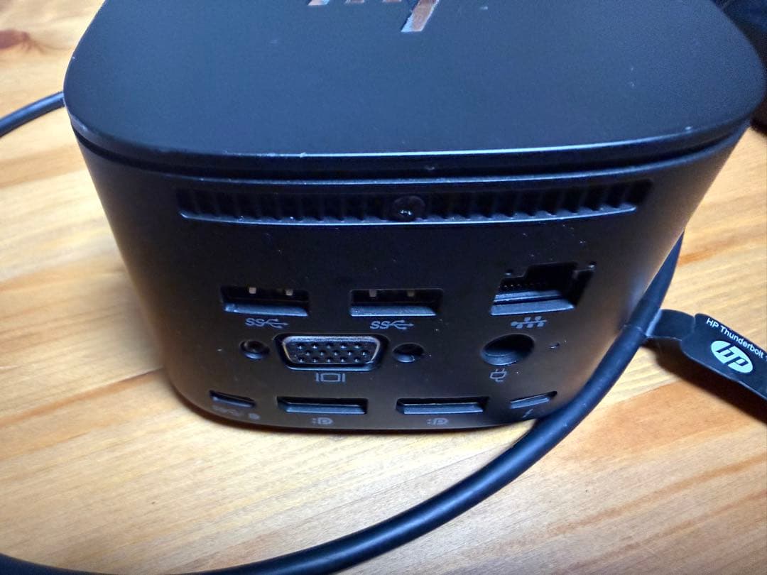 分配器・切替器 hp thunderbolt dock 120w g2