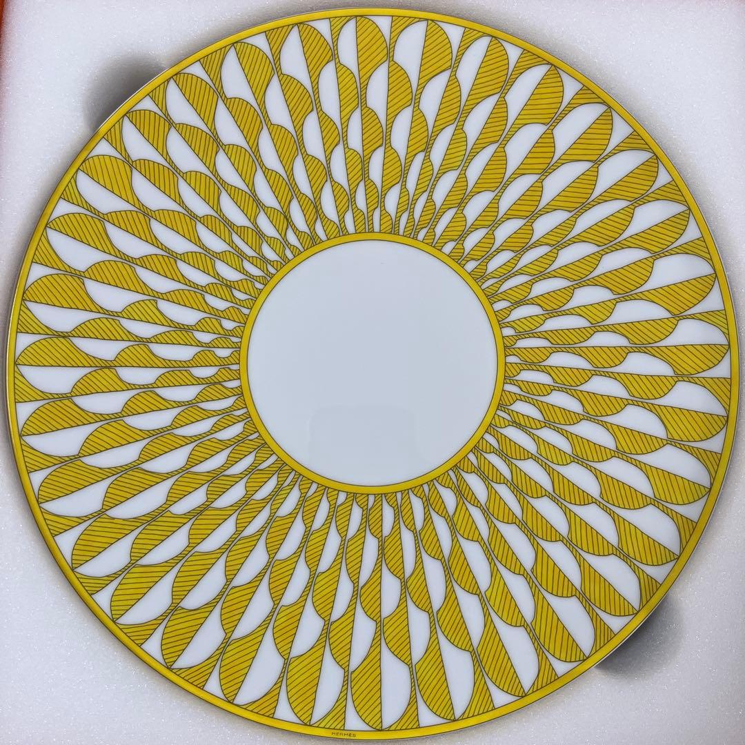 2枚セット　エルメス　ソレイユドゥ　ディナープレート27cm 箱付き