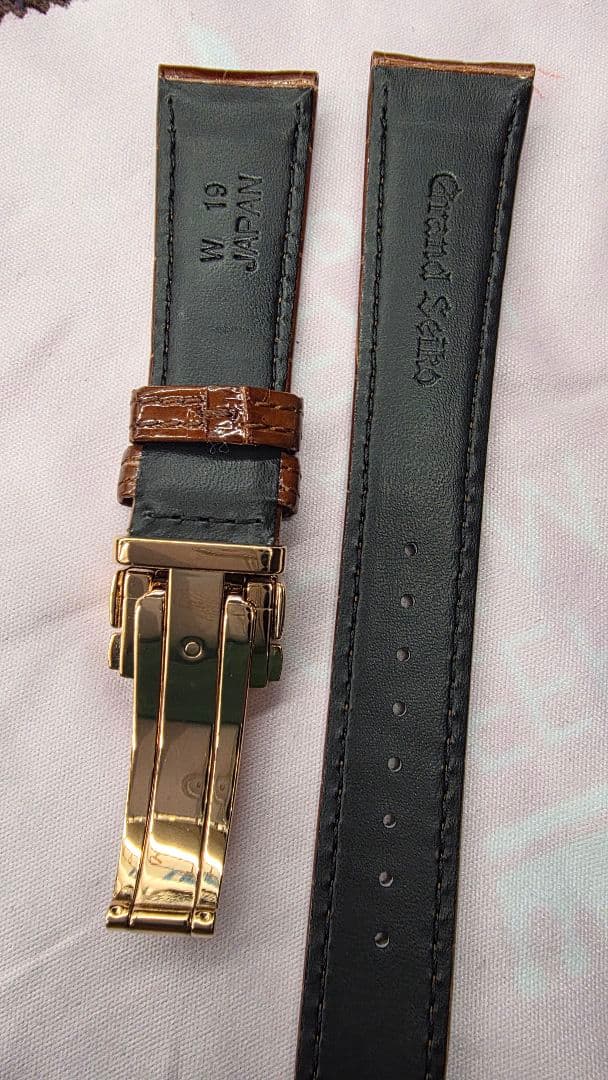 クロコダイルレザー レザーベルト 新品