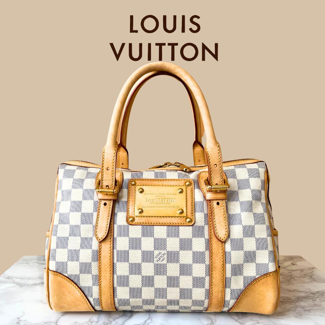 LOUIS VUITTON ダミエ柄 バークレー ハンドバッグ