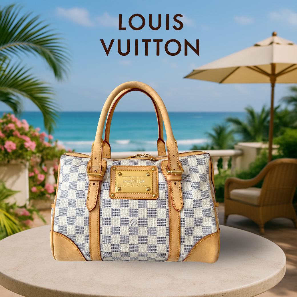 LOUIS VUITTON ダミエ柄 バークレー ハンドバッグ