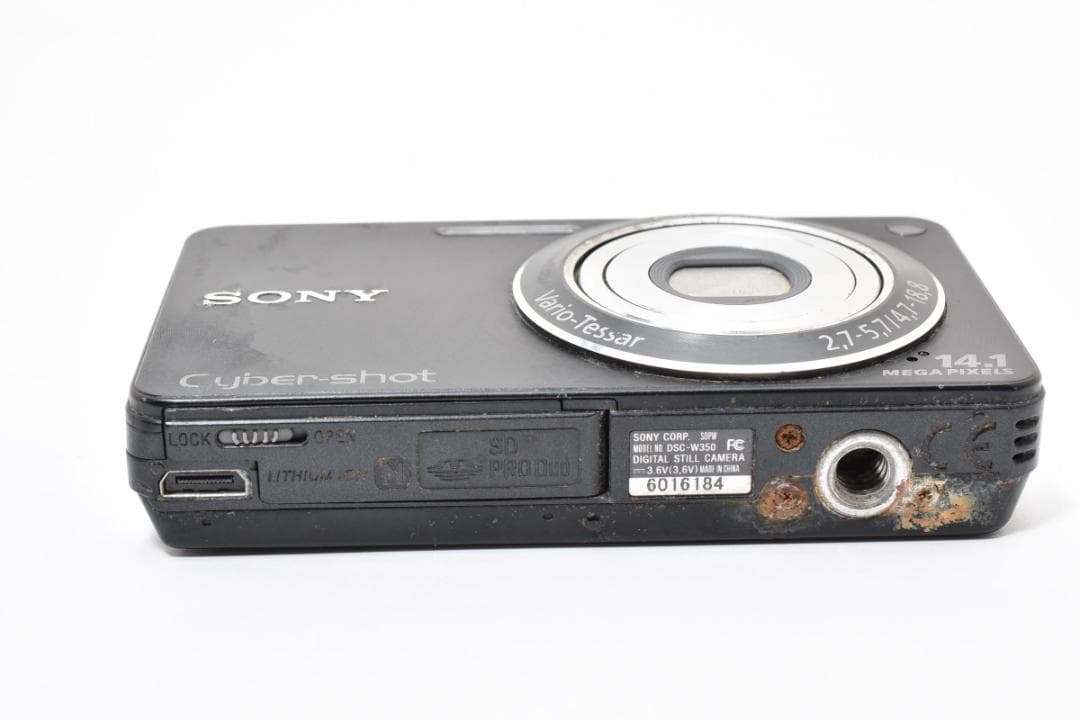 【ジャンク館】 ソニー Cyber-shot DSC-W350 ジャンク