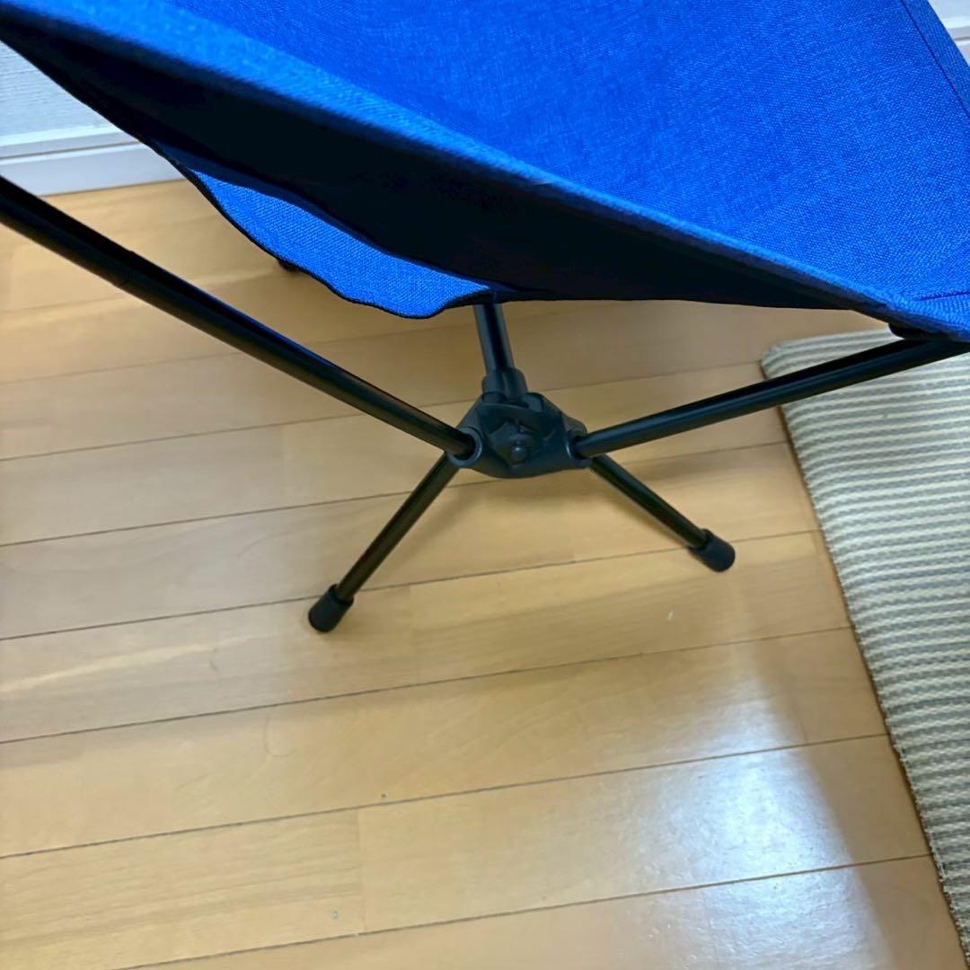 Helinox チェアホーム デコ&ビーチ ブルー 1人用