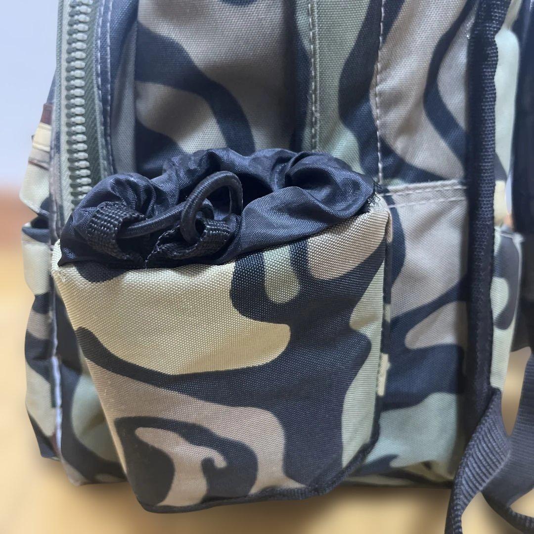 【希少】90s maharishi 忍者タグ (旧タグ)リュックバック カモフラ