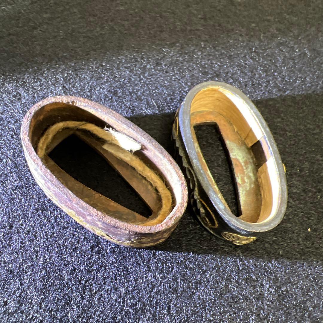 時代　金象嵌　刀装具8点　96g 東Y7-1226☆2Fトヒウ