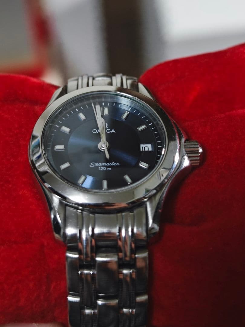 OMEGA シーマスター120m　レディース 付属品付き