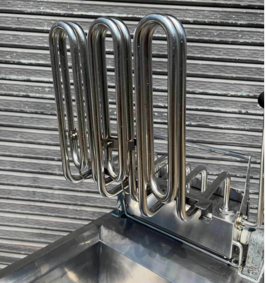 ニチワ電機 電気フライヤー TEF-13-4 卓上 油量13L 業務用 NO.2