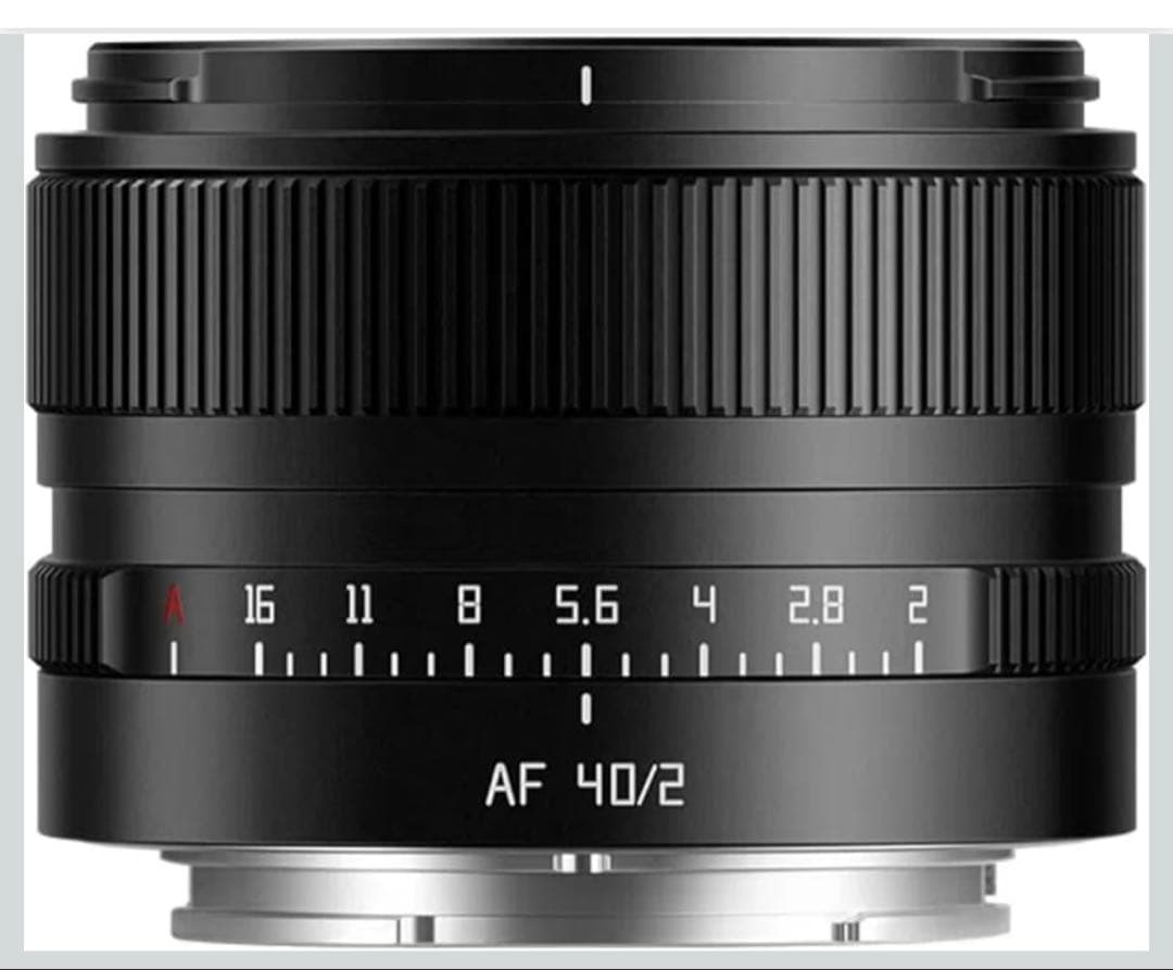 【新品未開封】ttartisan AF 40mm f2 Eマウント