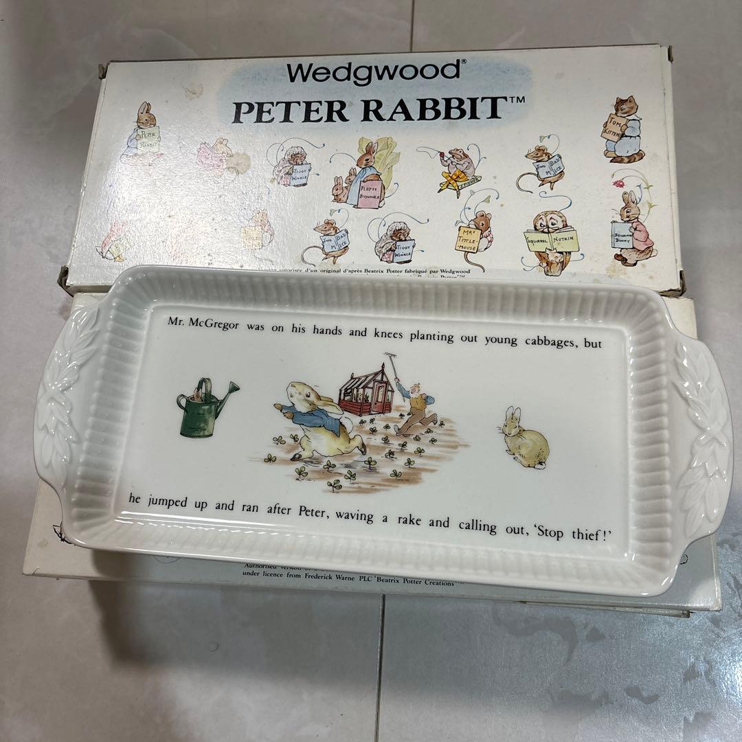 ウェッジウッド　ピーターラビット　 4皿セット　プレート皿　食器
