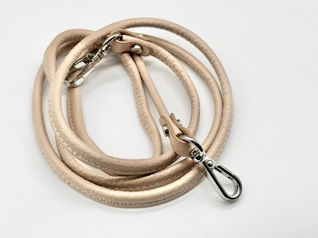 1度使用 ジャンニキアリーニ アリファ M ２WAYバッグ ピンクベージュ