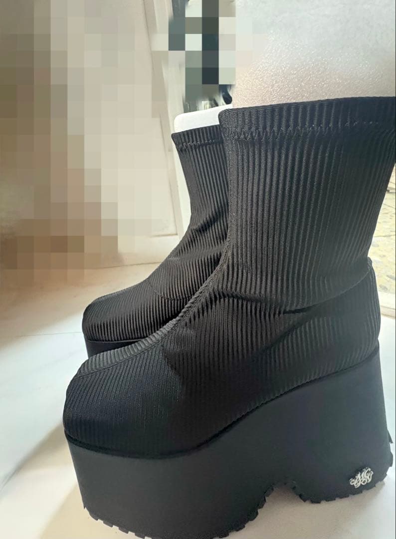 14.5cm最強盛れショートブーツLサイズ箱付き☆ノベルティ付き☆