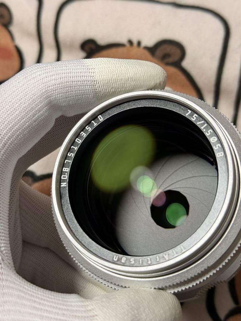TTArtisan 75mm F1.5 シルバー M42