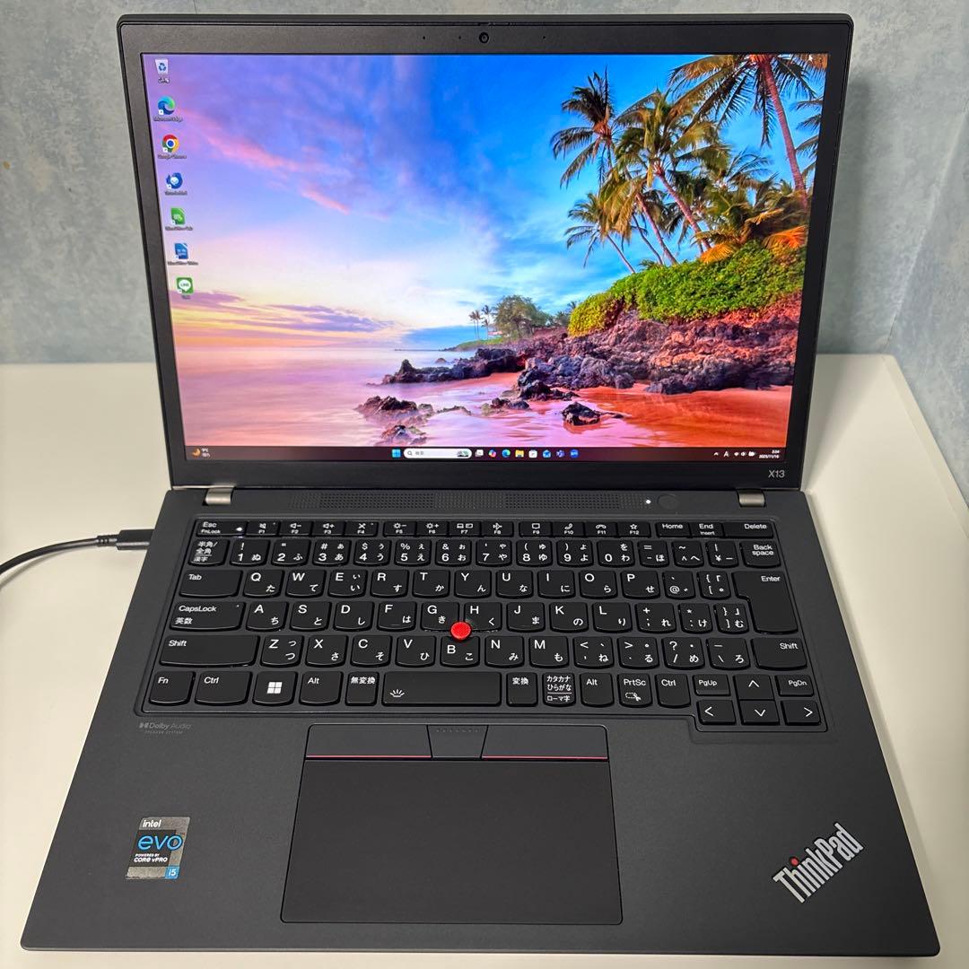 ThinkPad X13Gen2 i5メモリ16GB ⭐️バッテリー99.9%美品